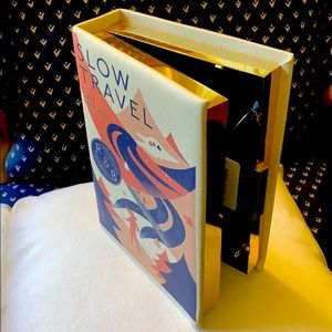 Book-style purse! NWT. Can also be used as a box!